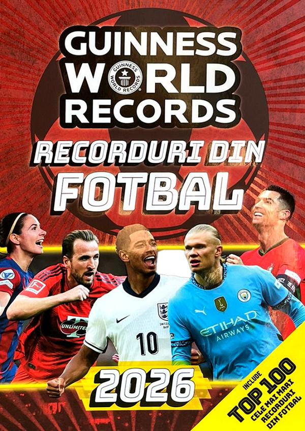 GUINNESS WORLD RECORDS 2026 - CARTEA RECORDURILOR IN LB. ROMANA - DPH (978-606-048-890-3)