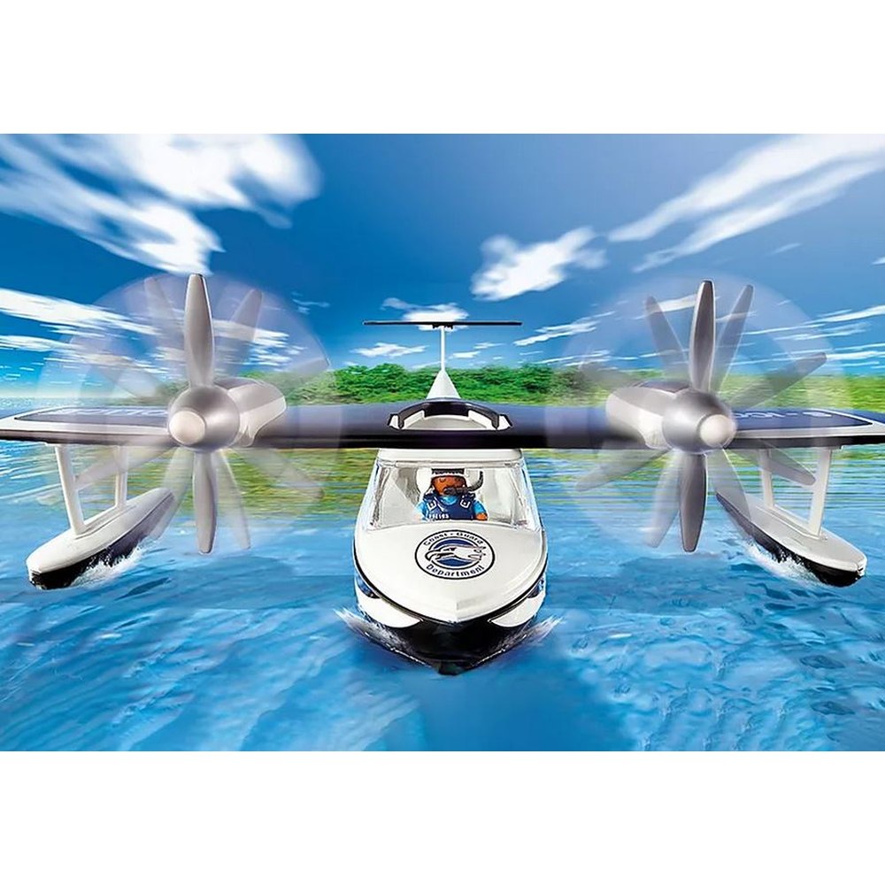 HIDROAVION DE POLITIE - PLAYMOBIL ACTION HEROES (PM4445)