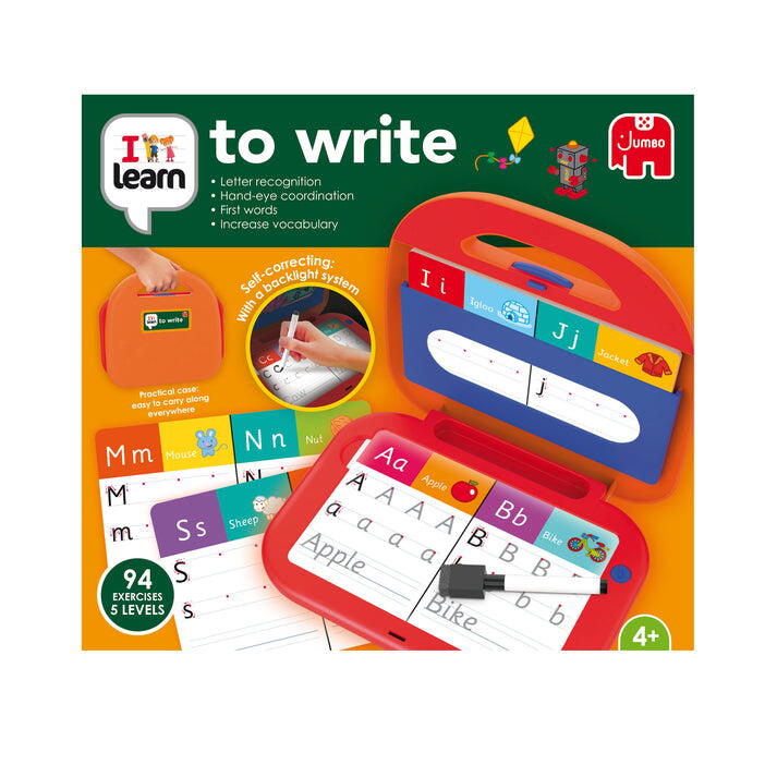 JOC I LEARN - INVAT SA SCRIU IN LIMBA ENGLEZA - JUMBO (1110100393)