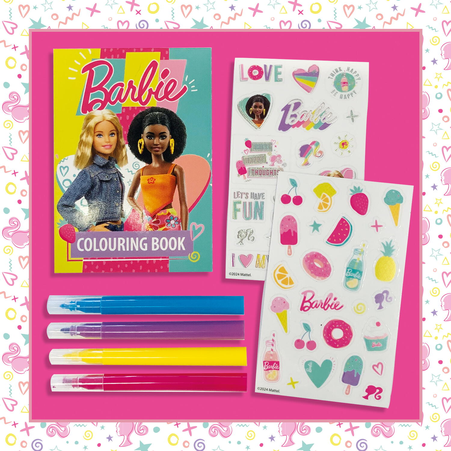 SET CREATIV - BAGAJUL LUI BARBIE - LISCIANI (L104666)