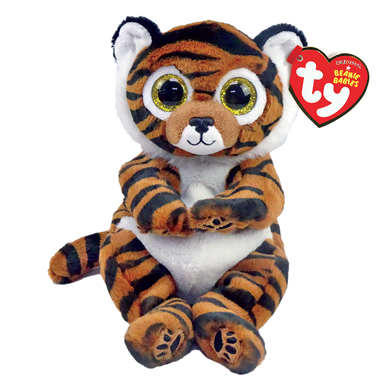 CLAWDIA THE TIGER KEYCHAIN ​​PLUSH (8.5 CM) - TY (ST9XTY43109)