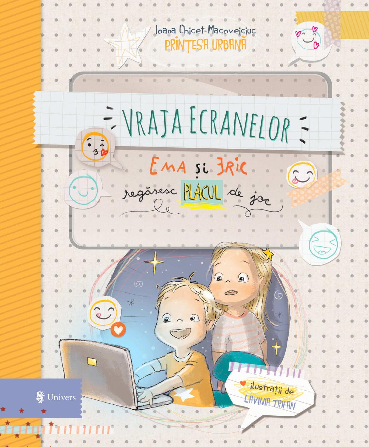 VRAJA ECRANELOR - EMA SI ERIC REGASESC PLACUL DE JOC - UNIVERS (9789733418238)