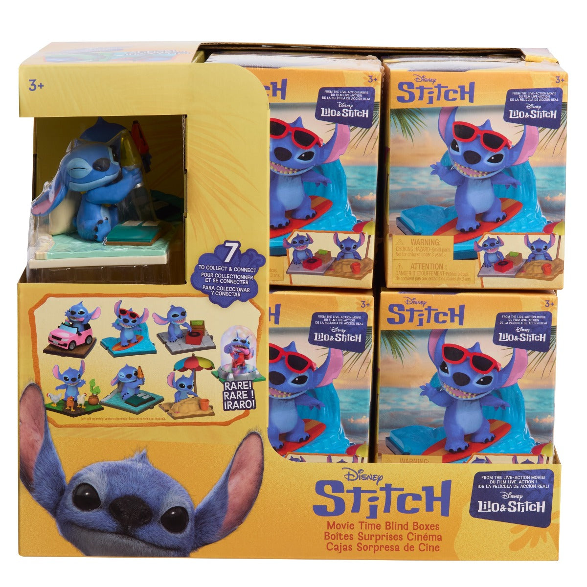 DISNEY STITCH - MINI-FIGURINA ASCUNSA IN CUTIE, DIVERSE PERSONAJE - JAKKS PACIFIC (46109)