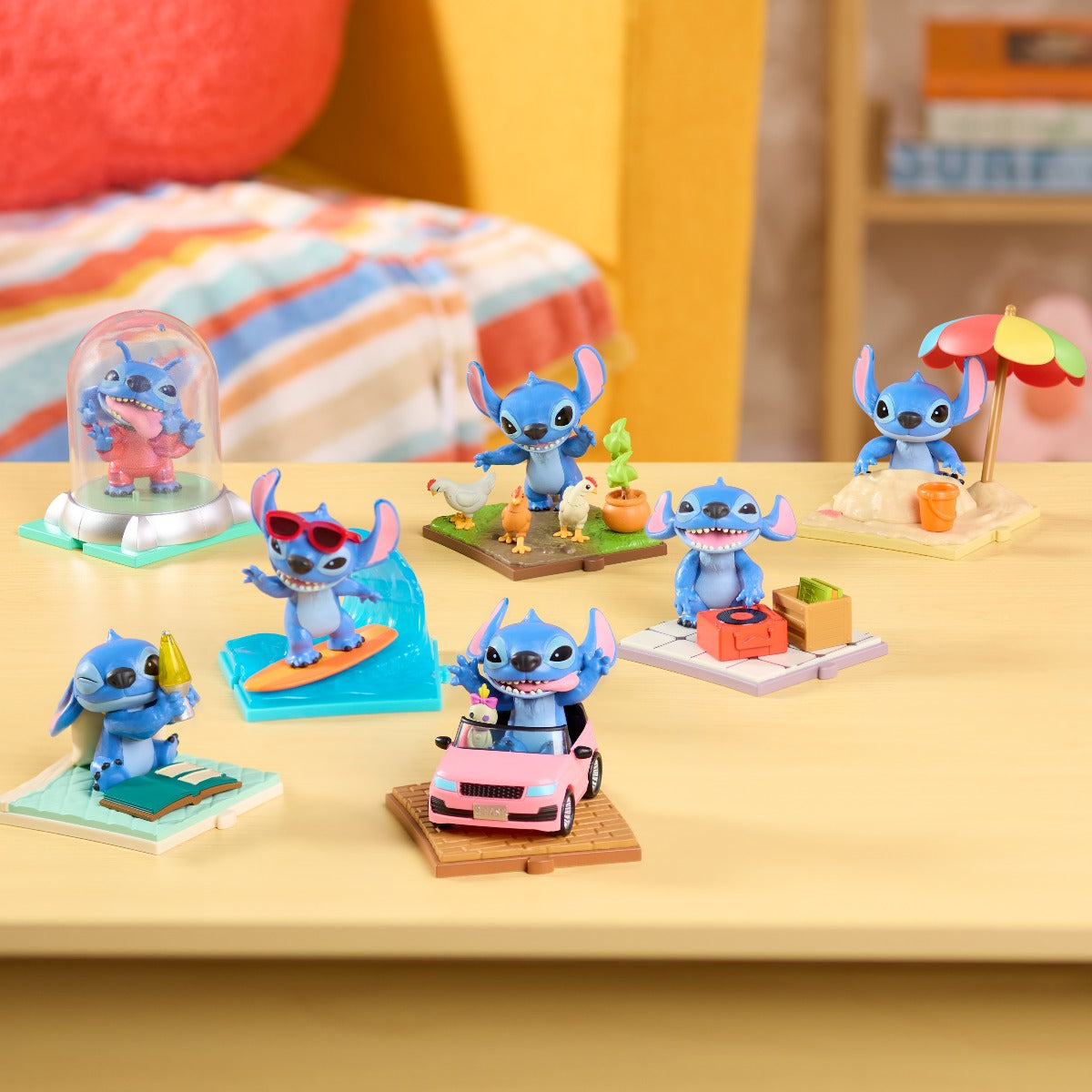 DISNEY STITCH - MINI-FIGURINA ASCUNSA IN CUTIE, DIVERSE PERSONAJE - JAKKS PACIFIC (46109)