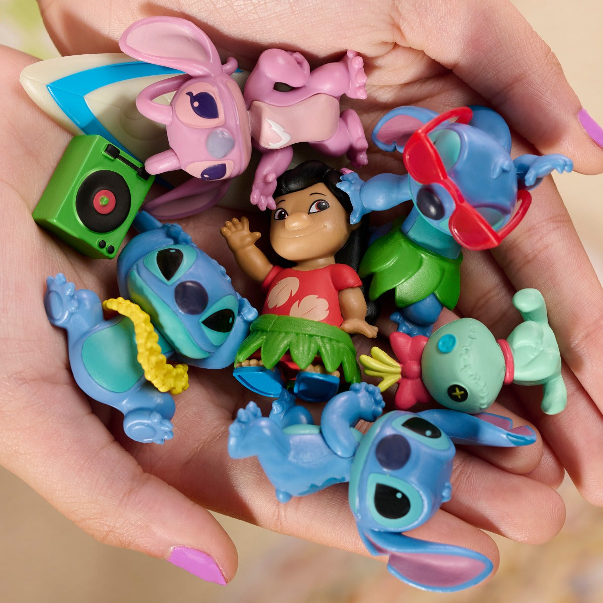 DISNEY STITCH - SET MINI-FIGURINE SI ACCESORII BLISTER - JAKKS PACIFIC (46112)
