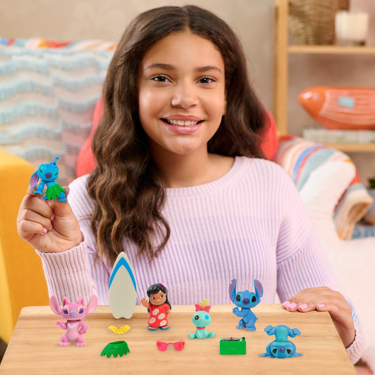 DISNEY STITCH - SET MINI-FIGURINE SI ACCESORII BLISTER - JAKKS PACIFIC (46112)