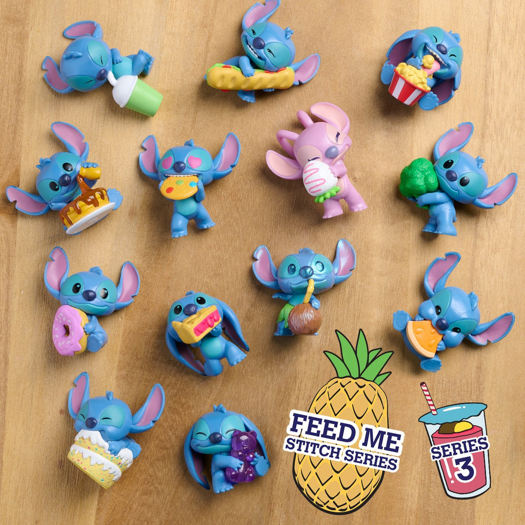 DISNEY STITCH - MINI-FIGURE HIDDEN IN THE CAPSULE, FOOD S3 - DISNEY (46288)