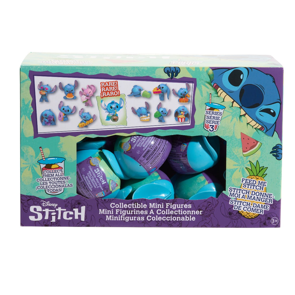 DISNEY STITCH - MINI-FIGURE HIDDEN IN THE CAPSULE, FOOD S3 - DISNEY (46288)