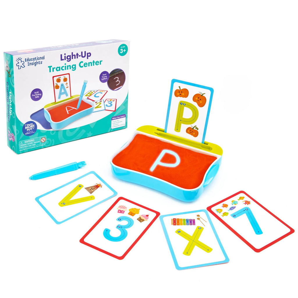 SET TAVITA SENZORIALA CU LED - INVAT SA SCRIU - EDUCATIONAL INSIGHTS (EI-1699)