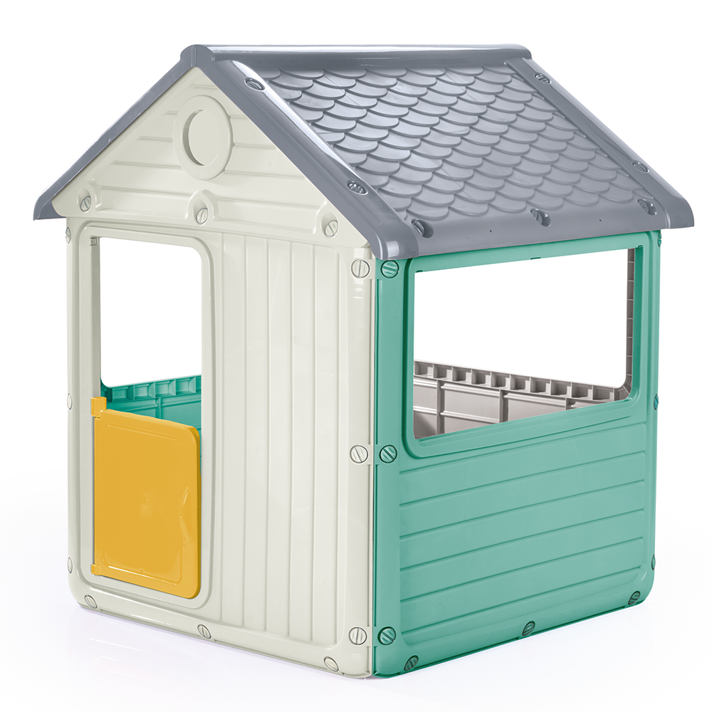 CASUTA COPII CU TABLITA DE DESEN PASTEL - DOLU (D2612)