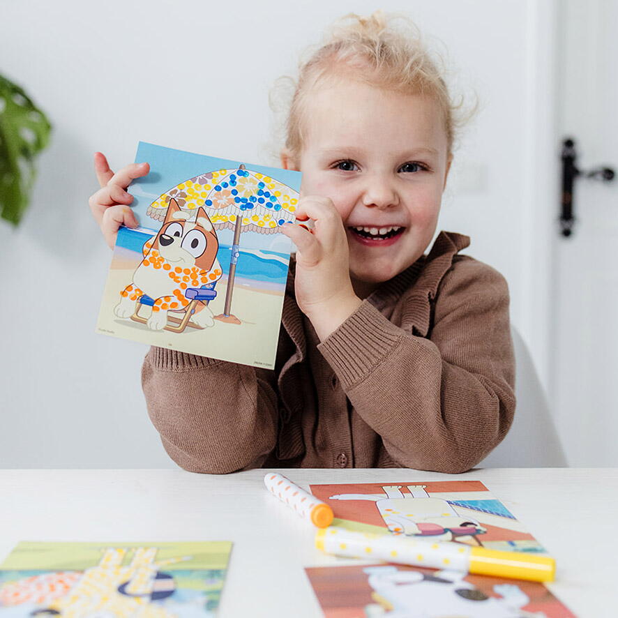 SET CREATIV - ARTA CU PUNCTE - BLUEY - TOTUM (TT290204)