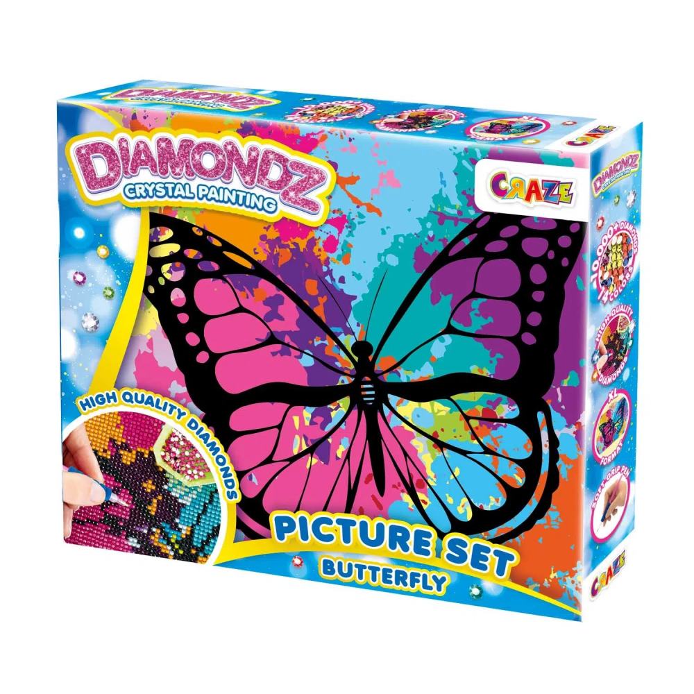 CRAZE - PICTURA CU DIAMANTE FLUTURE - CRAZE (CRZ47798)