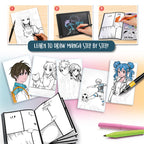 TABLETA PENTRU DESEN KIDS ART- ACADEMIA MANGA - LISCIANI (LEX117352)
