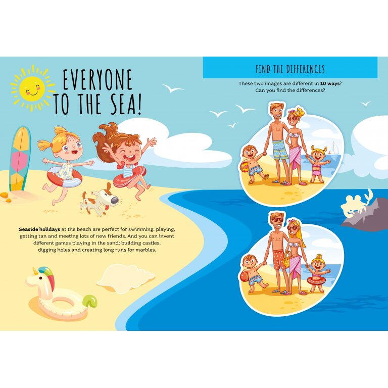 CARTE DE ACTIVITATI CU ABTIBILDURI - IN VACANTA - SASSI (978-88-303-5634-4)