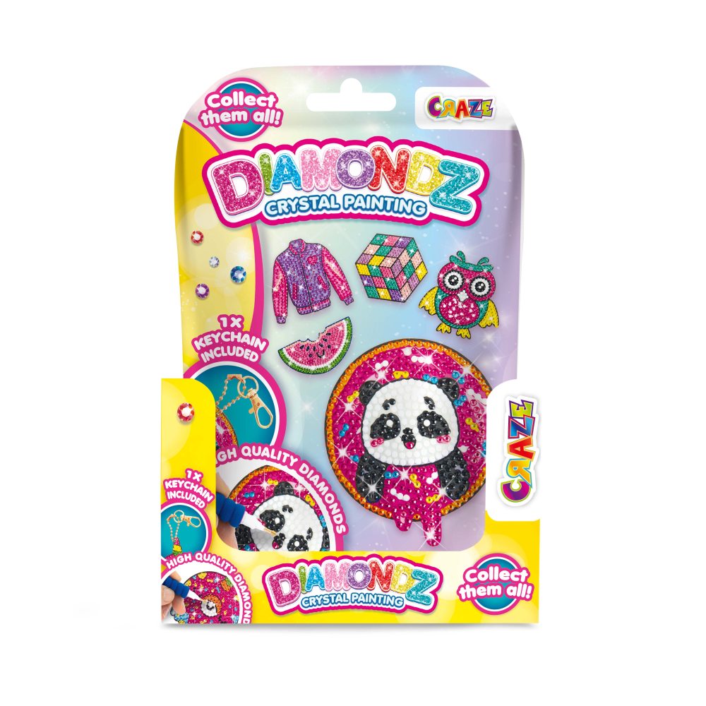 BRELOC DE DECORAT CU DIAMANTE MODELE ASORTATE - CRAZE (CRZ48351)
