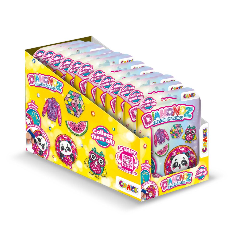 BRELOC DE DECORAT CU DIAMANTE MODELE ASORTATE - CRAZE (CRZ48351)