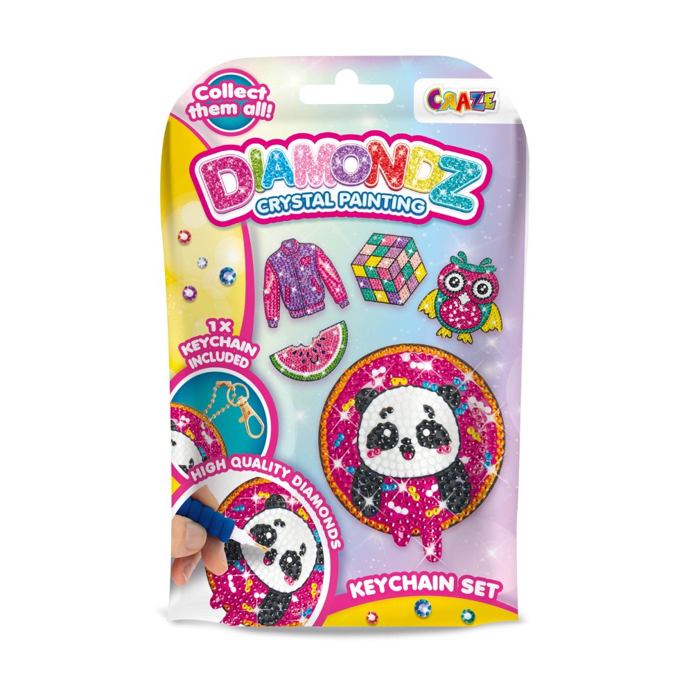 BRELOC DE DECORAT CU DIAMANTE MODELE ASORTATE - CRAZE (CRZ48351)