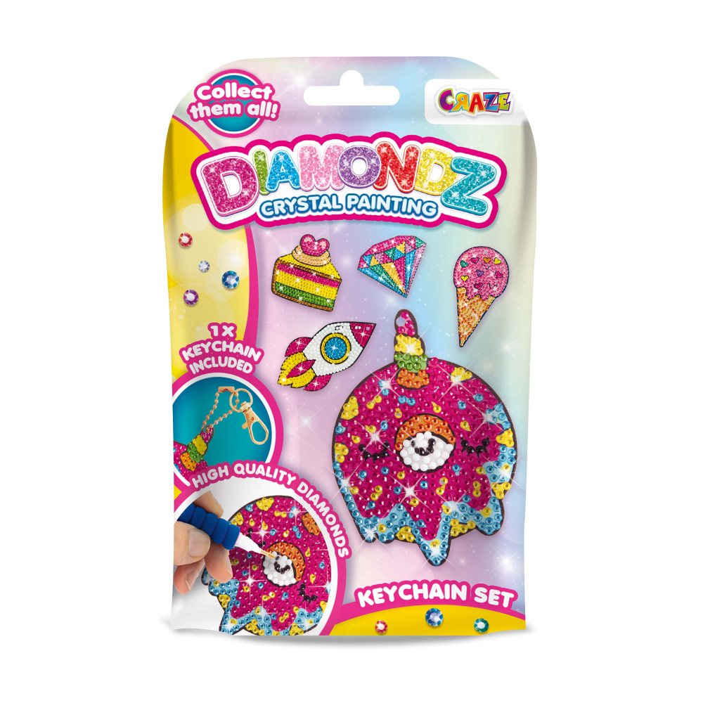 BRELOC DE DECORAT CU DIAMANTE MODELE ASORTATE - CRAZE (CRZ48351)