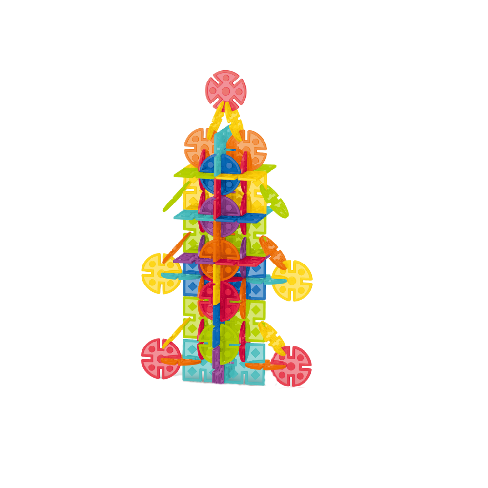 STEAM CONSTRUCTION SET - SNOWFLAKES (112 PIECES) - OWL (188-631)