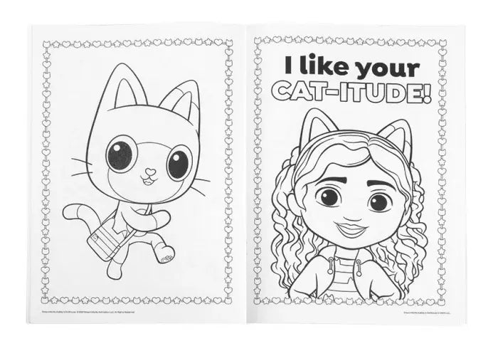 MY COLORING BOOK - GABBY'S DOLLHOUSE - TOTUM (TT074606)