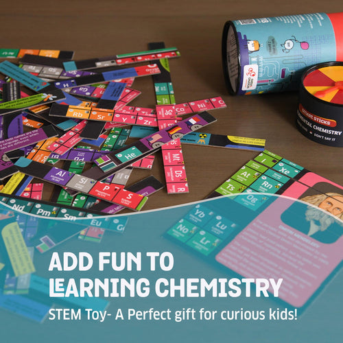 JOC SMART STICKS - TABELUL PERIODIC AL ELEMENTELOR - CHALK AND CHUCKLES (CCPPL064)