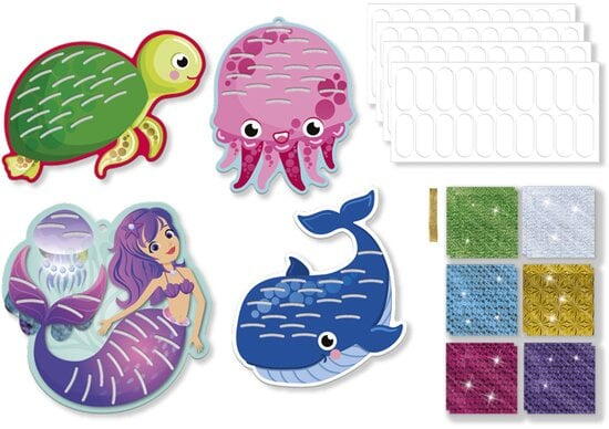 SET CREATIV CU FOLII DE TRANSFER - CREATURI MARINE - TOTUM (TT021235)