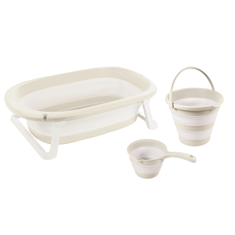 SET 3 IN 1 CU CADITA PLIABILA - DIVERSE CULORI - DOLU NUVE (D7272)