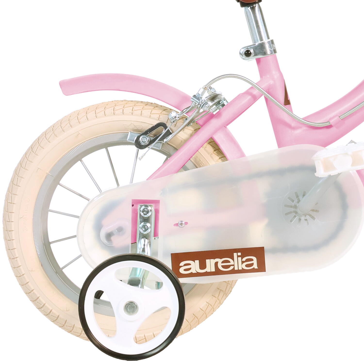 BICICLETA COPII 12" - RETRO (ROZ) - DINO BKES (512-209RE)