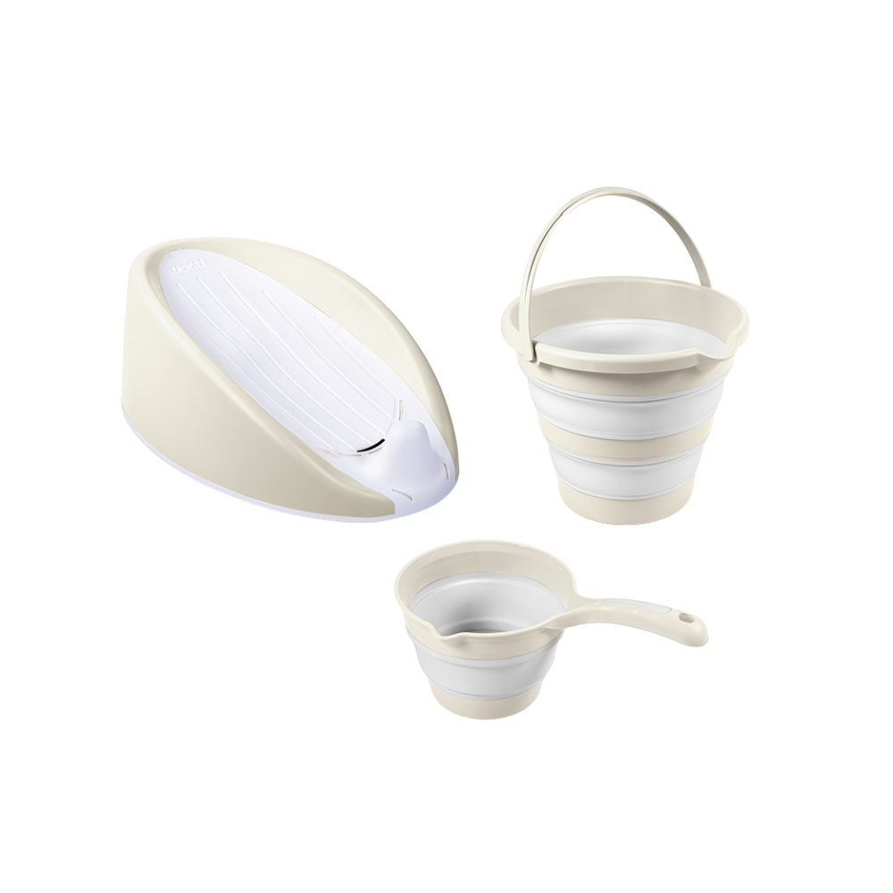 SET 3 IN 1 CU SUPORT ANATOMIC PENTRU CADITA - DIVERSE CULORI - DOLU NUVE (D7571)