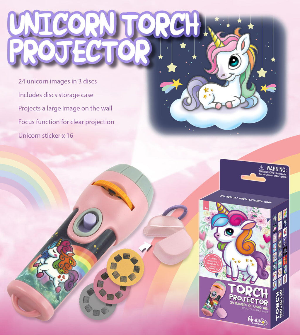 PROIECTOR TIP LANTERNA - MAGIA UNICORNILOR - AMBO FUNTAMIN (AF6339U)