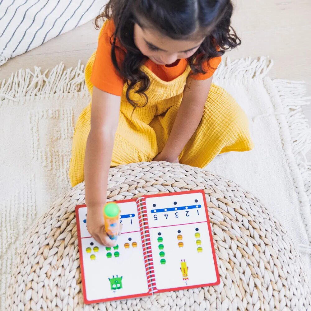 SET HOT DOTS® - NUMBERBLOCKS DE LA 1 LA 10 - EDUCATIONAL INSIGHTS (EI-2550) - Libelula Vesela - Jucarii