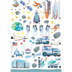 PRIMUL SET DE ARTA & LUCRU MANUAL - SPATIU COSMIC - SASSI (978-88-303-1069-8)