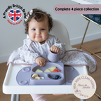 SET PREMIUM DIVERSIFICARE - FLEUR JARDIN (SAND/MAUVE) - TIDY TOT (WBFJRO)