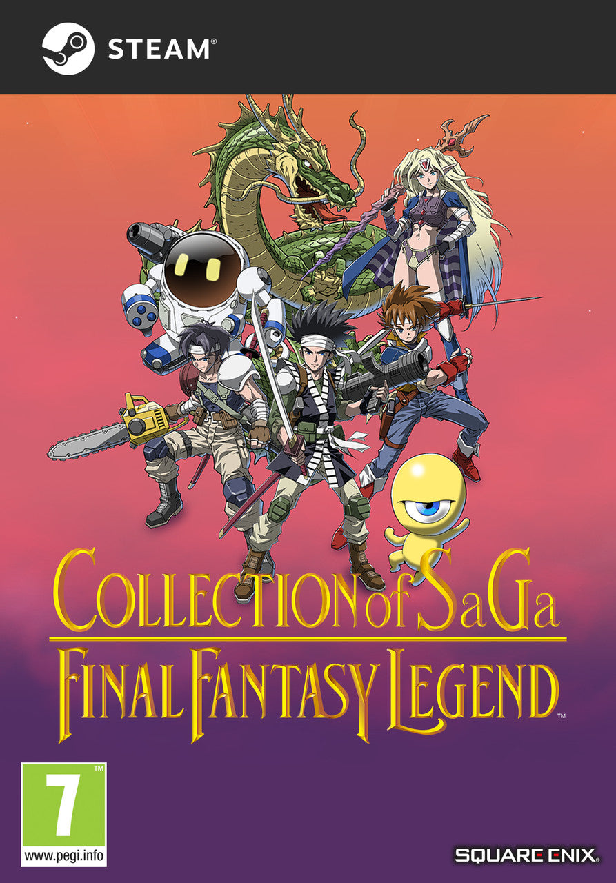 COLLECTION OF SAGA FINAL FANTASY LEGEND - PC - STEAM - MULTILANGUAGE - WORLDWIDE - Libelula Vesela - Jocuri Video