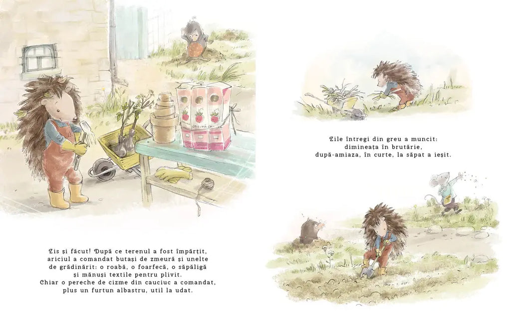 SORICELUL FURSEC SI SURPRIZA DIN GRADINA - DPH (978-606-048-605-3)