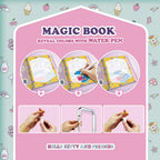 WATERBOOK: CARTE DE COLORAT CU APA - HELLO KITTY & PRIETENII - LISCIANI (L13270)