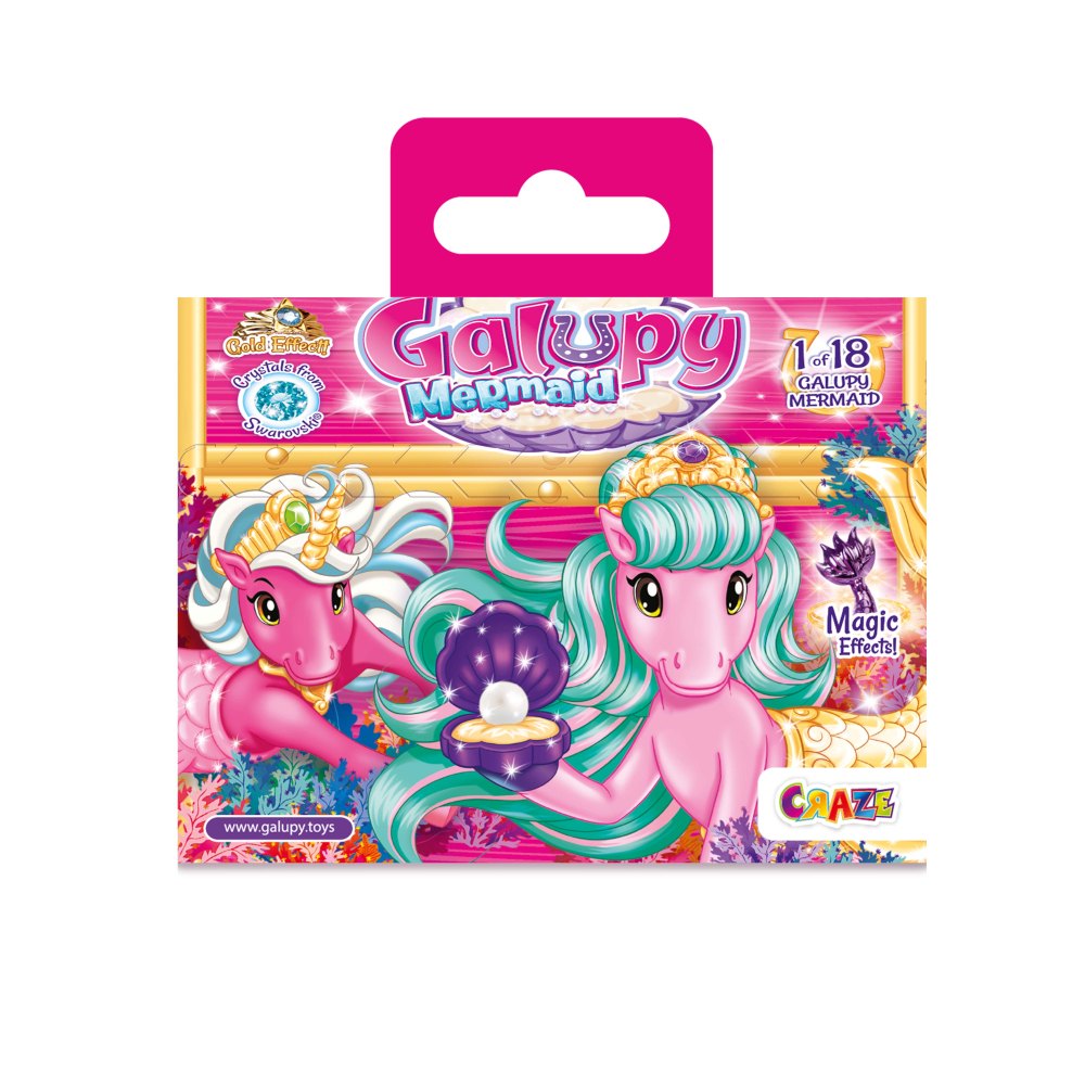 GALUPY MERMAID FIGURINE IN CHEST - CRAZE (CRZ50576)