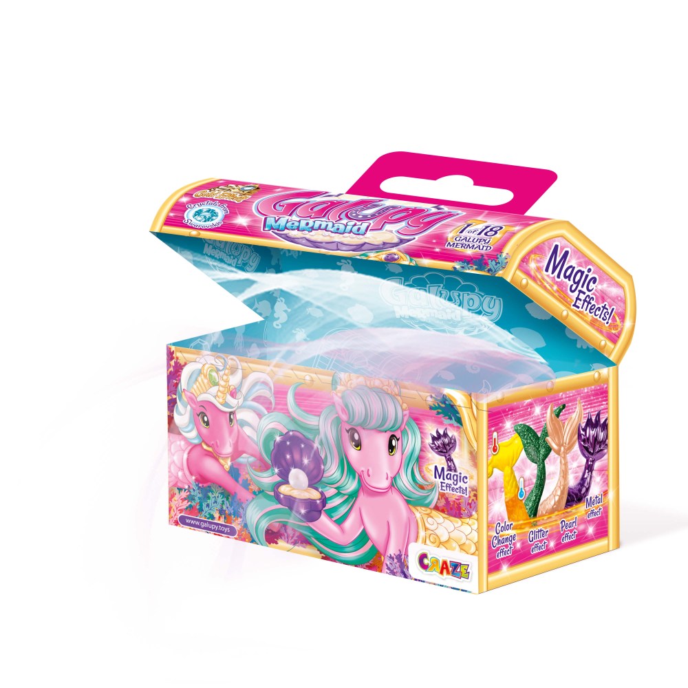 GALUPY MERMAID FIGURINE IN CHEST - CRAZE (CRZ50576)