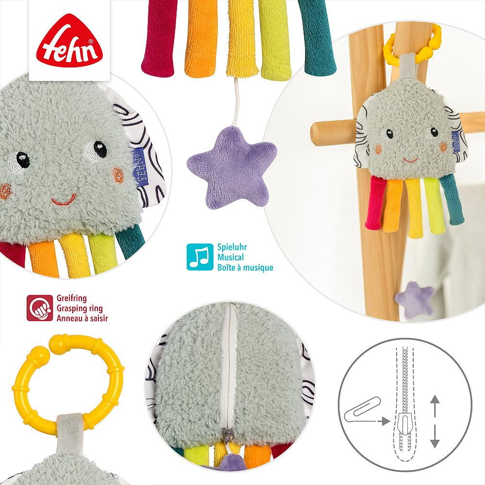 JUCARIE MUZICALA MINI - CARACATITA COLORATA - FEHN (043075)