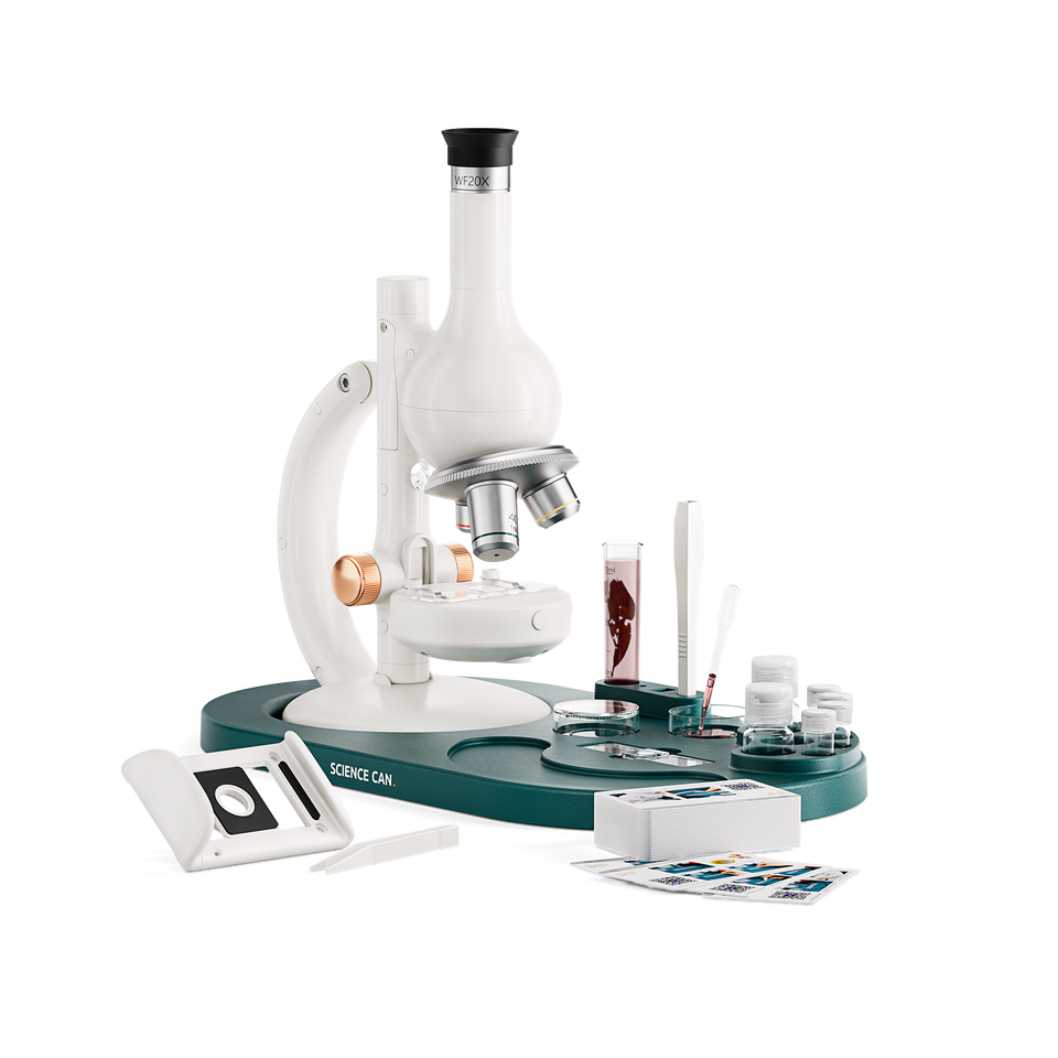 MINI LABORATORUL MEU CU MICROSCOP - SCIENCE CAN (160116)
