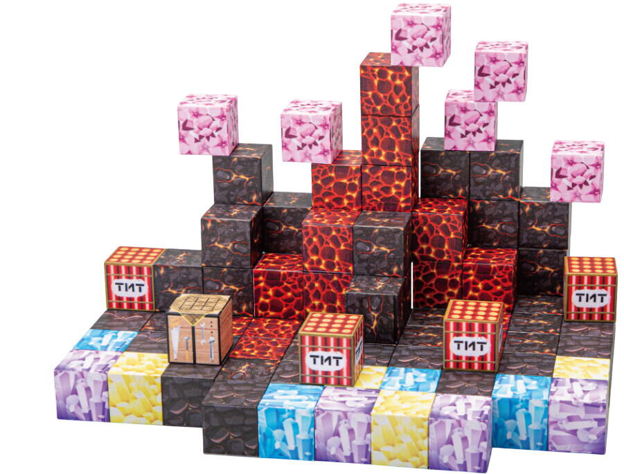 CUBURI MAGNETICE - TNT 86 PIESE (2 CM) - BUFNITEL (CH1353)