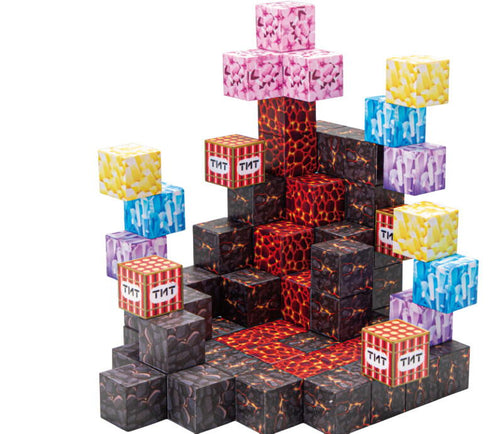 CUBURI MAGNETICE - TNT 74 PIESE (2 CM) - BUFNITEL (CH1351)