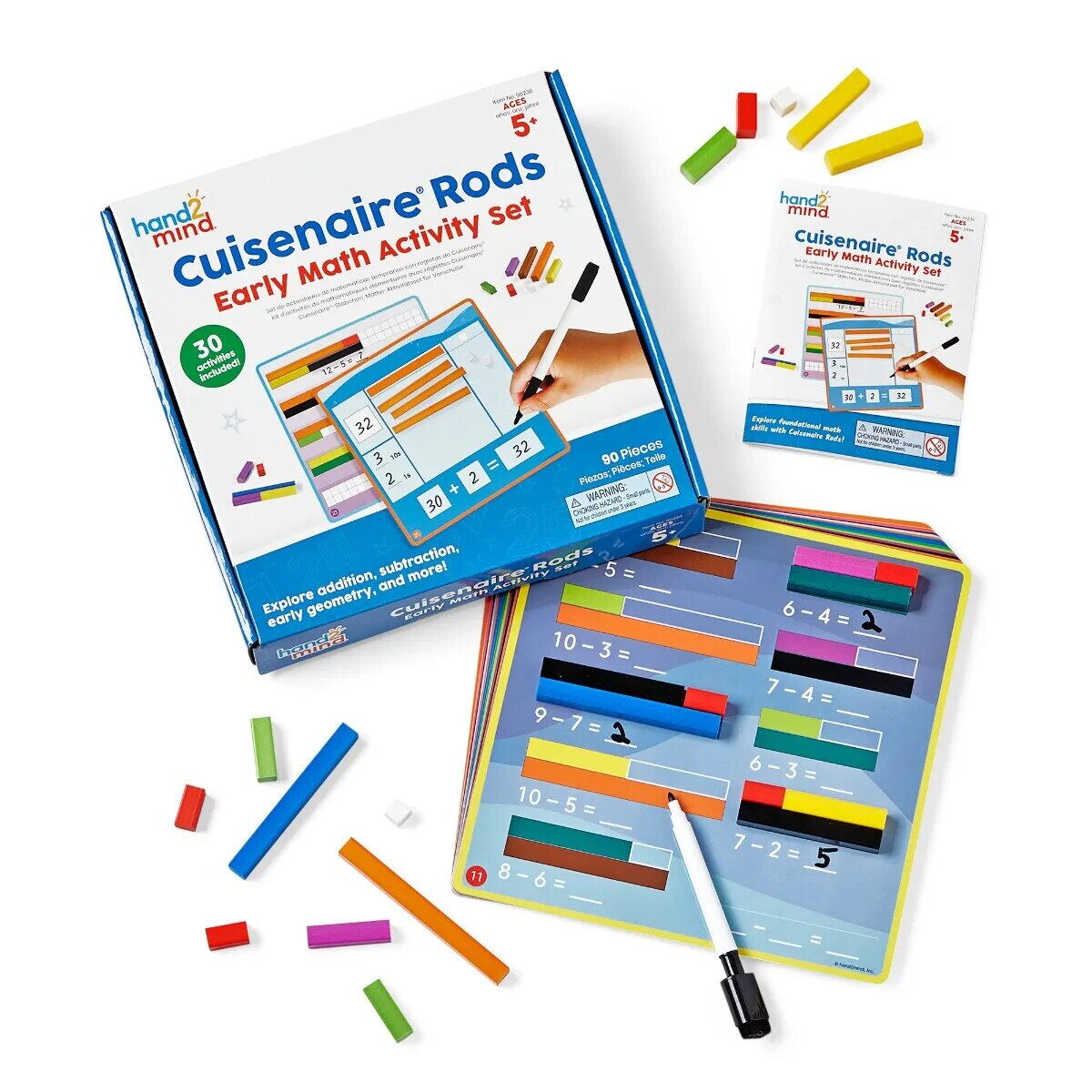 CUISENAIRE® RODS - THE LITTLE MATHEMATICIAN - HAND2MIND (96236)