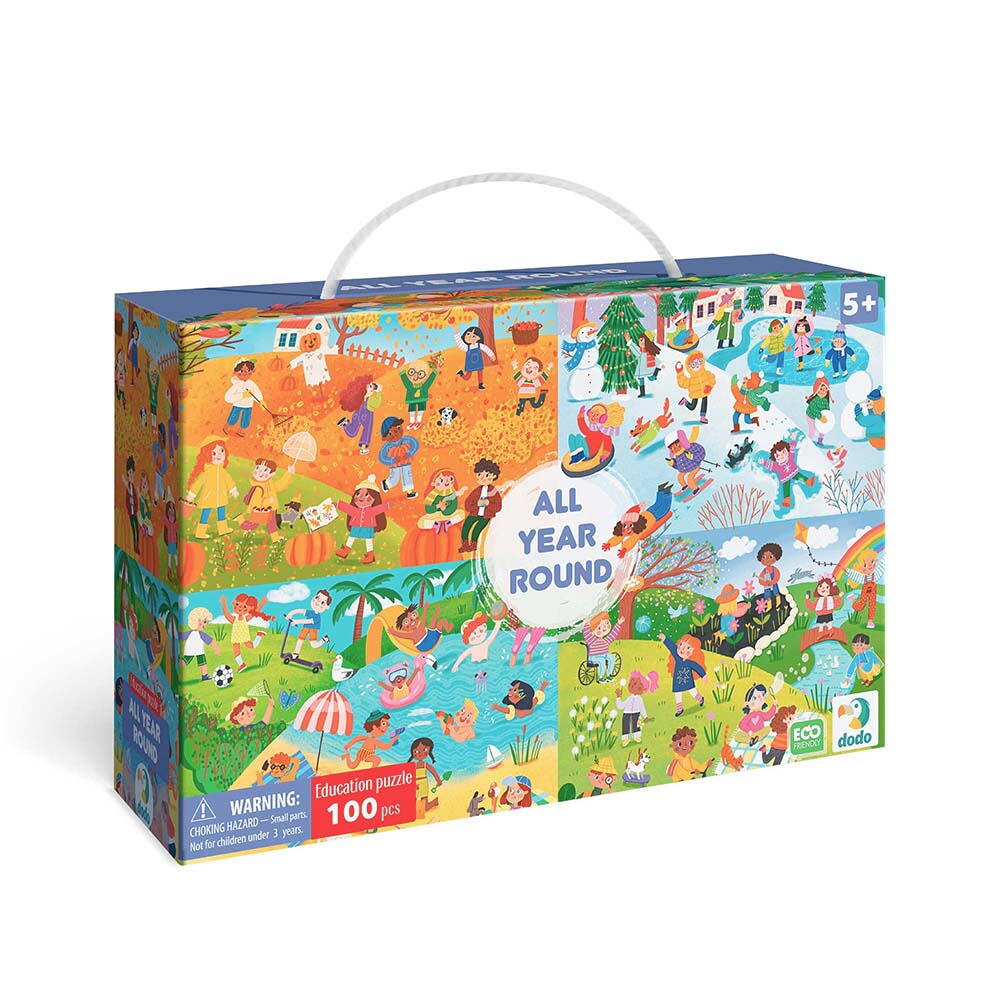 PUZZLE - ANOTIMPURILE (100 PIESE) - DODO (DO300607)