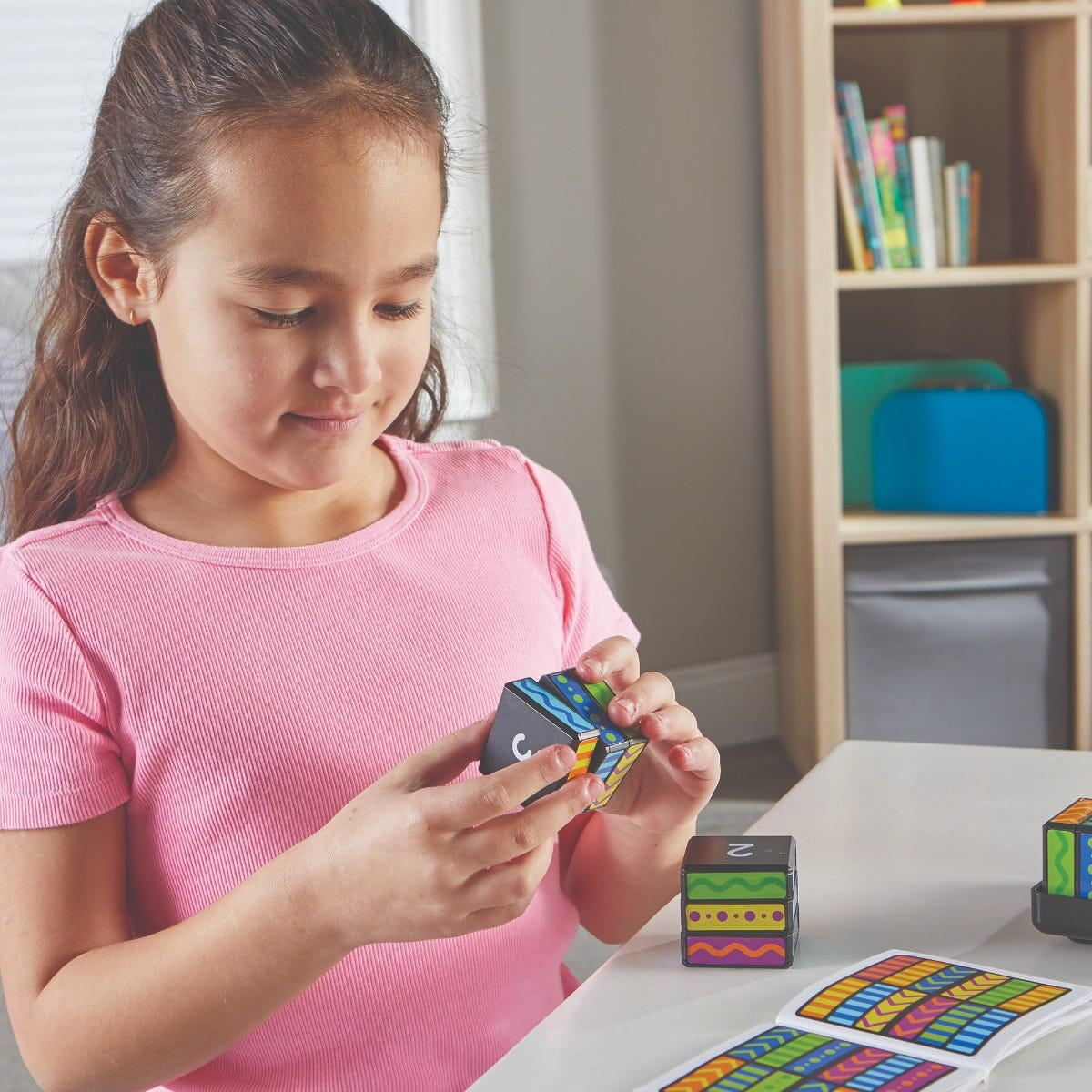 JOC DE LOGICA - CUBURI BRAINOMETRY - LEARNING RESOURCES (LER5902)