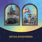 PUZZLE 3D HARRY POTTER CASTELUL HOGWARTS 198 PIESE - CUBIC FUN (CU540302)