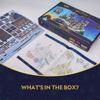 PUZZLE 3D HARRY POTTER CASTELUL HOGWARTS 198 PIESE - CUBIC FUN (CU540302)