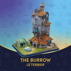 PUZZLE 3D HARRY POTTER THE BURROW LOCUINTA FAMILIEI WEASLEY 103 PIESE - CUBIC FUN (CU540309)