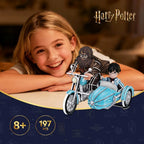 PUZZLE 3D HARRY POTTER MOTOCICLETA LUI HAGRID 197 PIESE - CUBIC FUN (CU540313)
