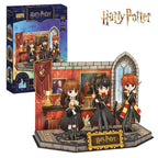 PUZZLE 3D HARRY POTTER SALA COMUNA GRYFFINDOR 113 PIESE - CUBIC FUN (CU540315)